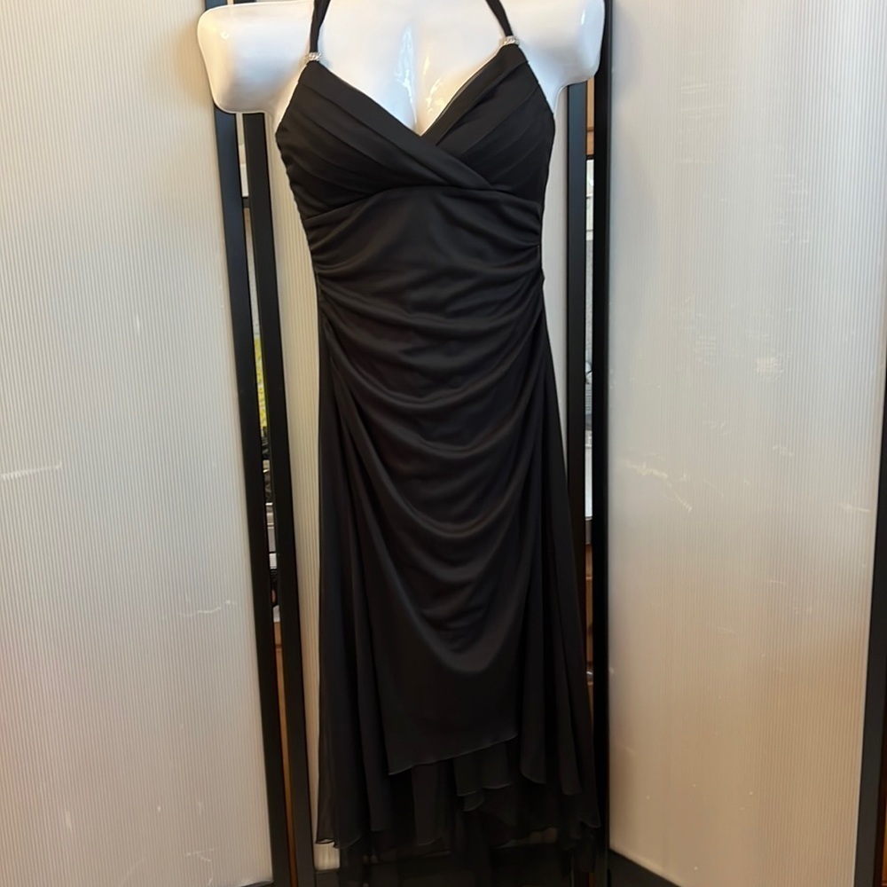 Dress Barn Black Spaghetti Strap Dress. Size 10